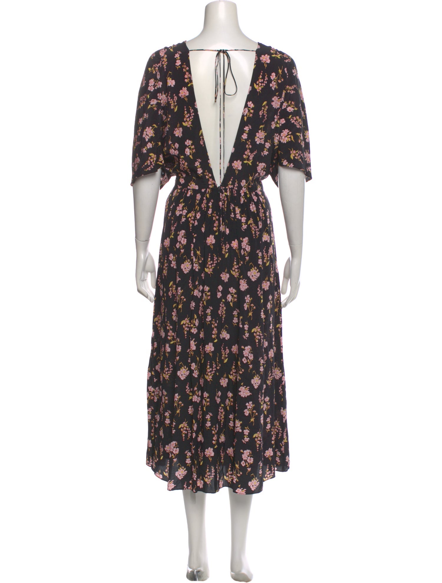 Les Rêveries Silk Long Dress