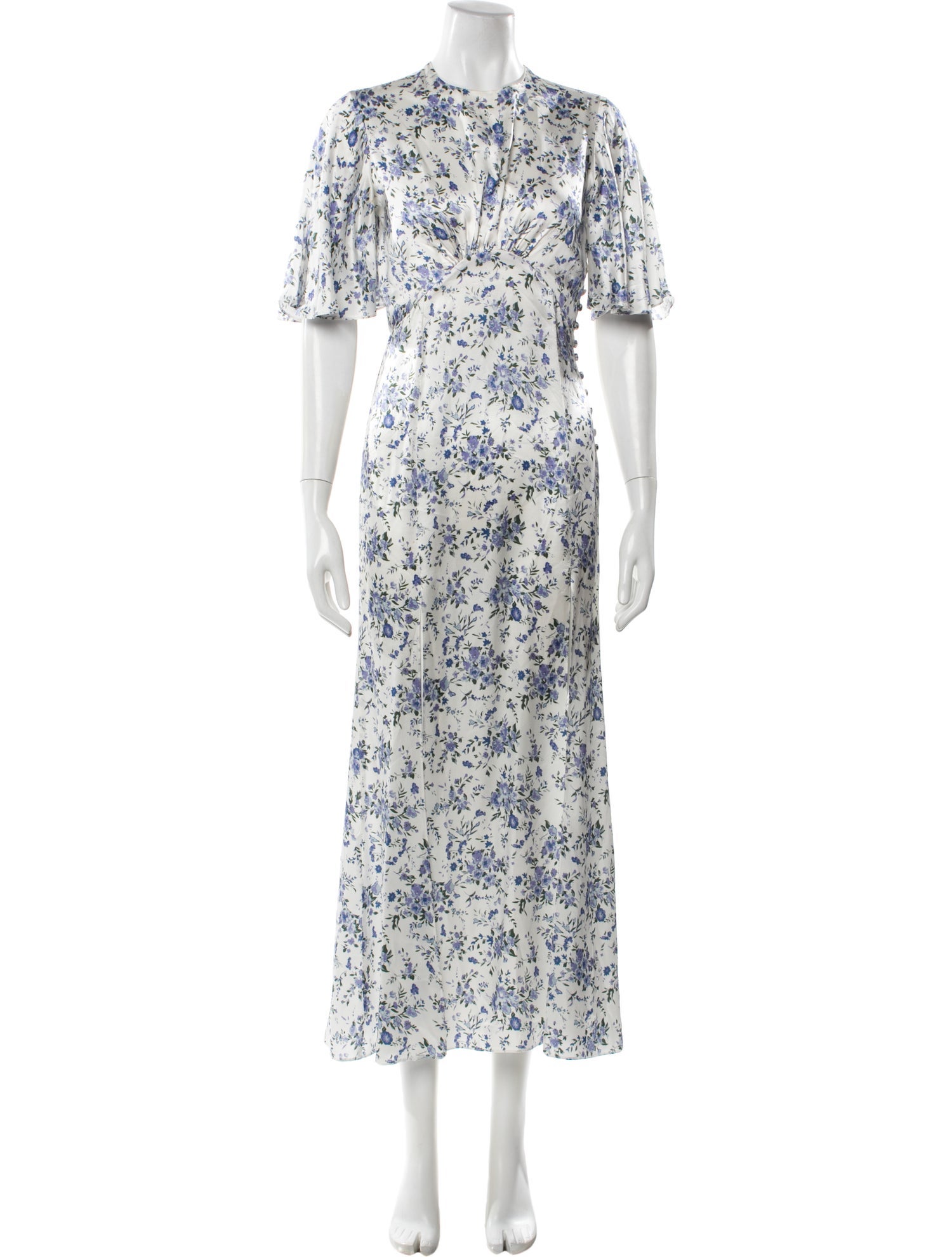 Les Rêveries Silk Long Dress