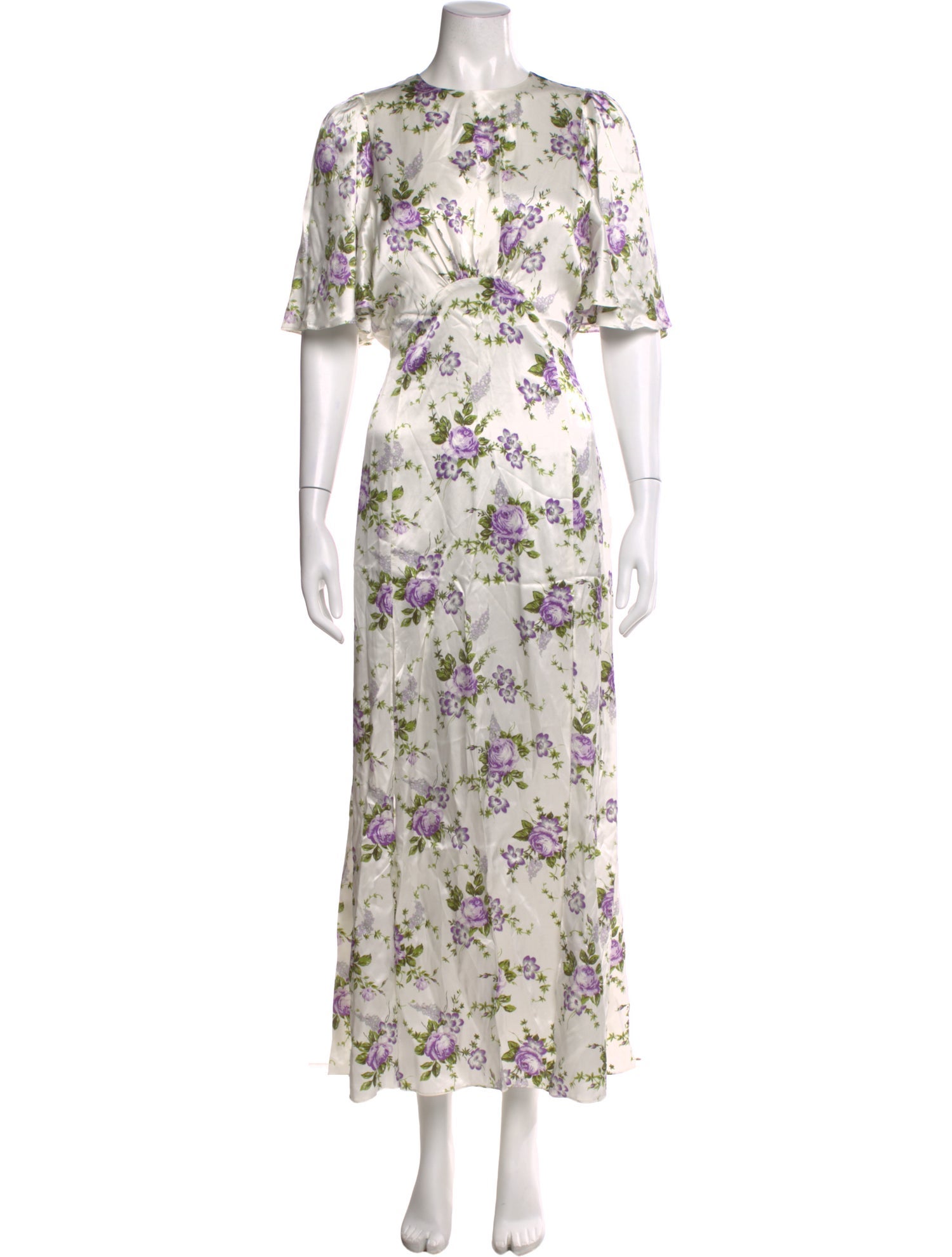 Les Rêveries Silk Long Dress