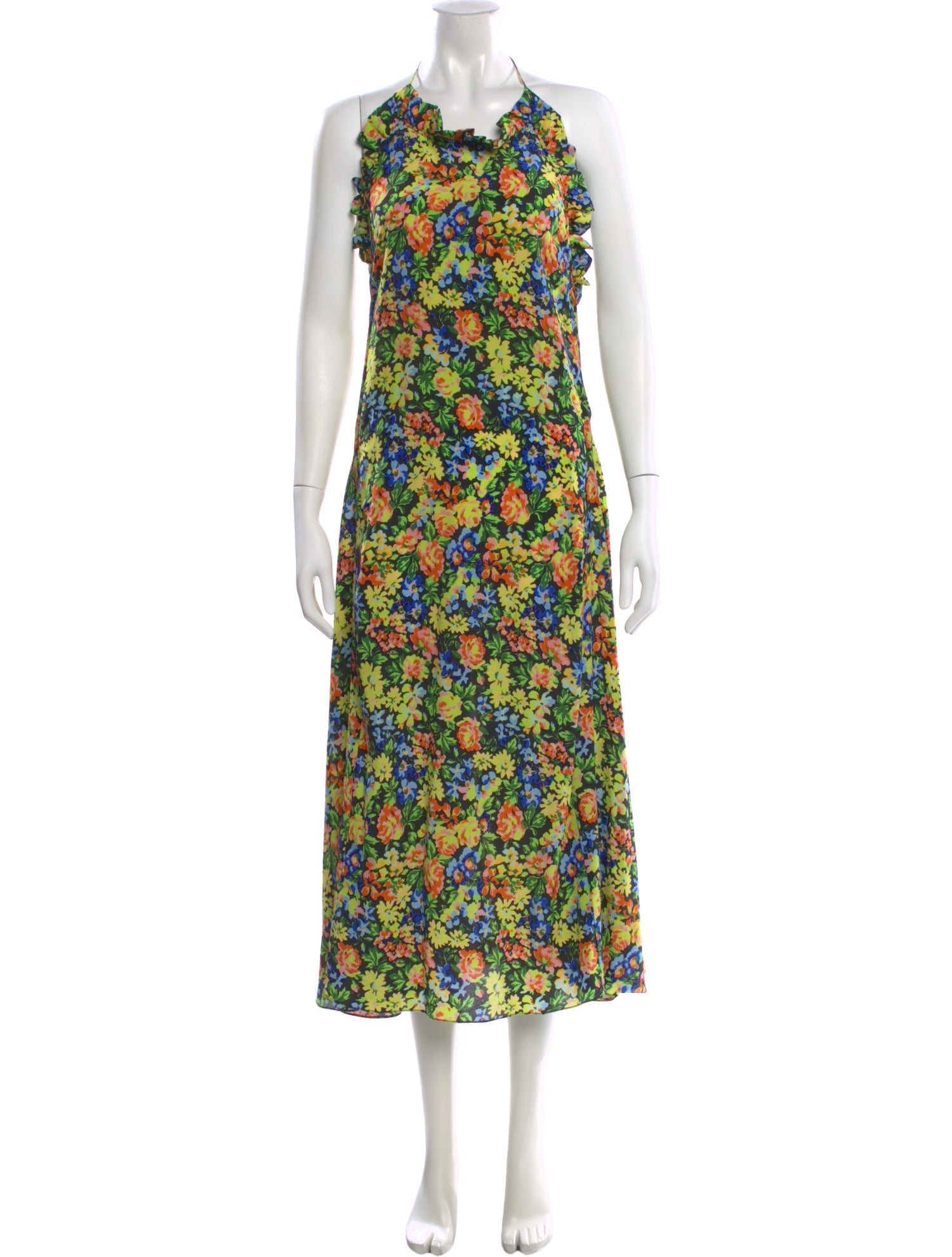 Les Rêveries Silk Long Dress