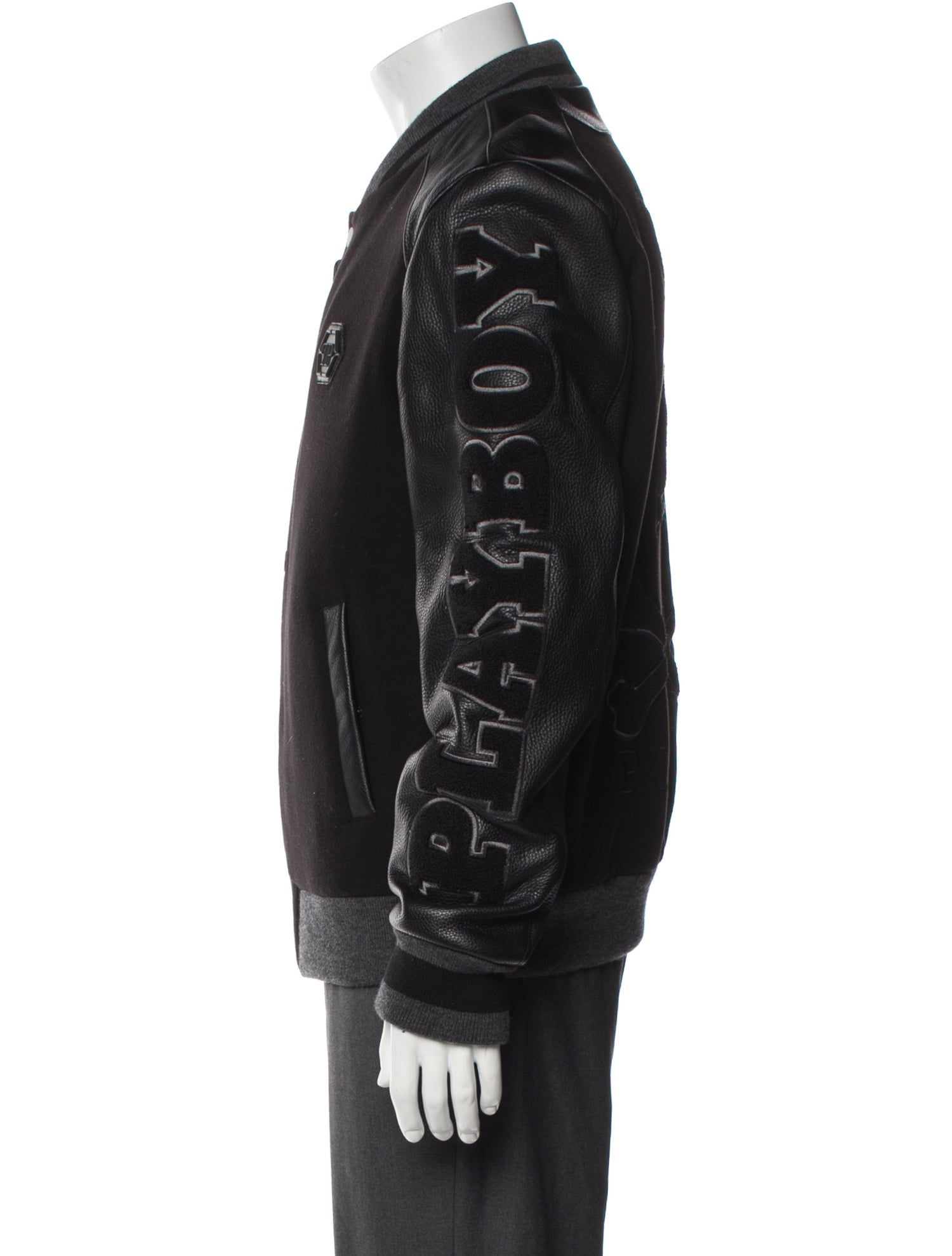 Playboy Project x Philipp Plein Graphic Print Coat