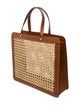 Palmgrens Straw Top Handle Bag