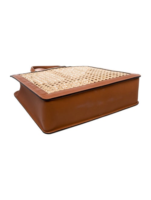 Palmgrens Straw Top Handle Bag