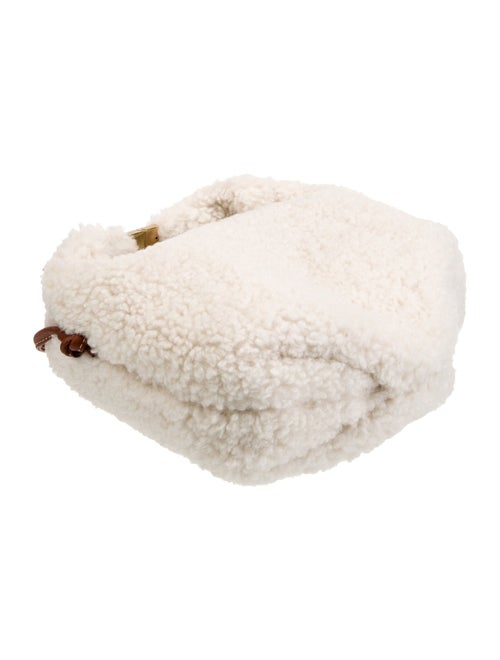 Polène Shearling Crossbody Bag