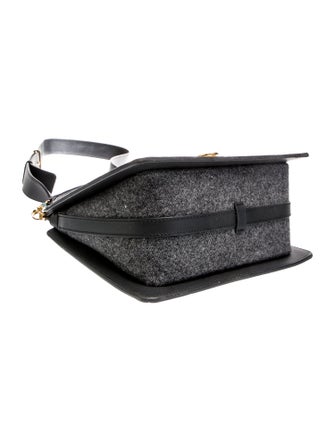 Polène Leather Top Handle Bag