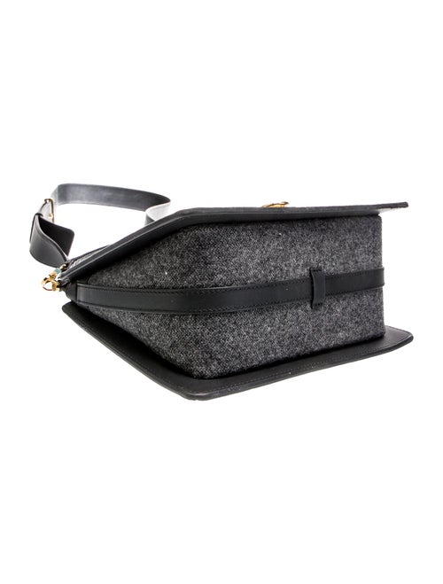 Polène Leather Top Handle Bag