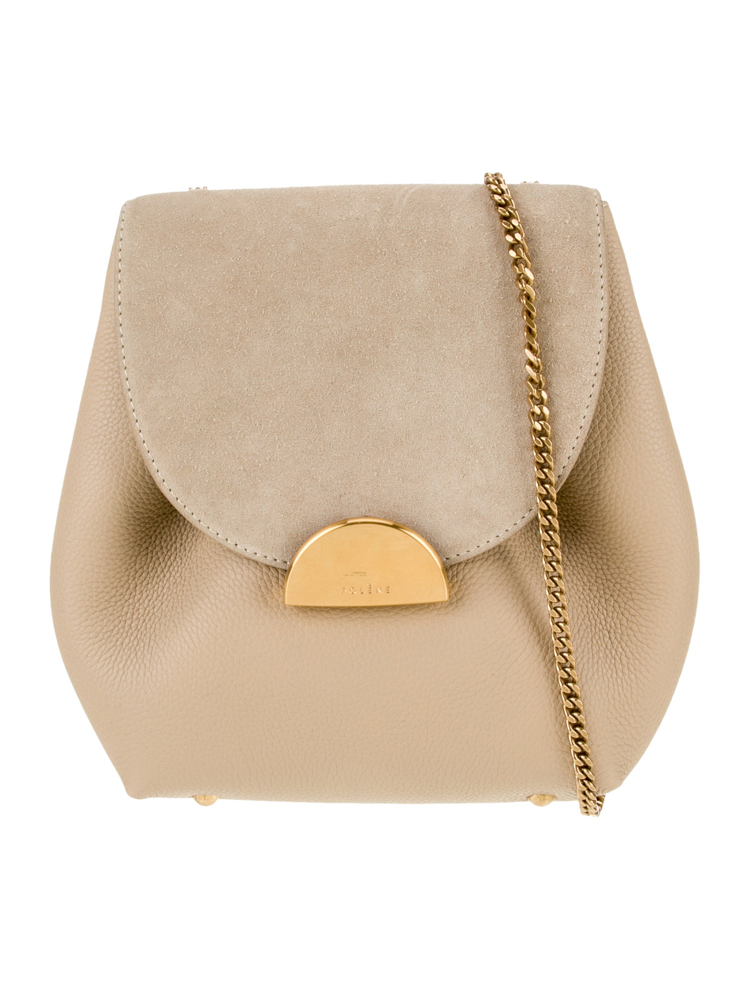 Polène Leather Crossbody Bag