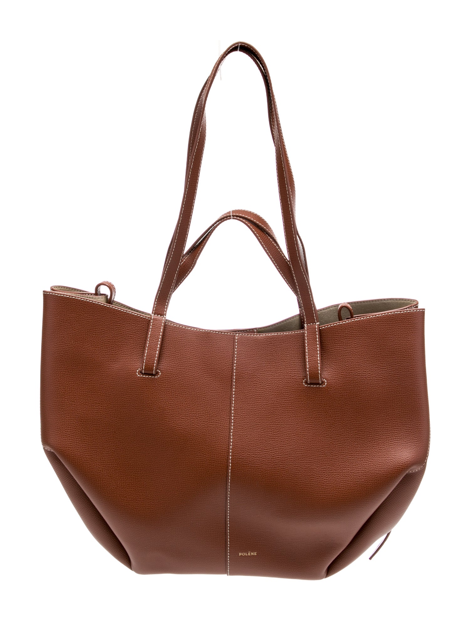 Polène Leather Tote