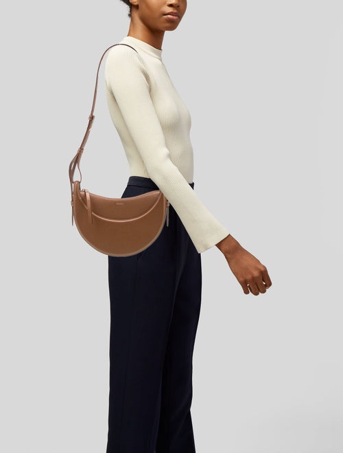 Polène Leather Shoulder Bag