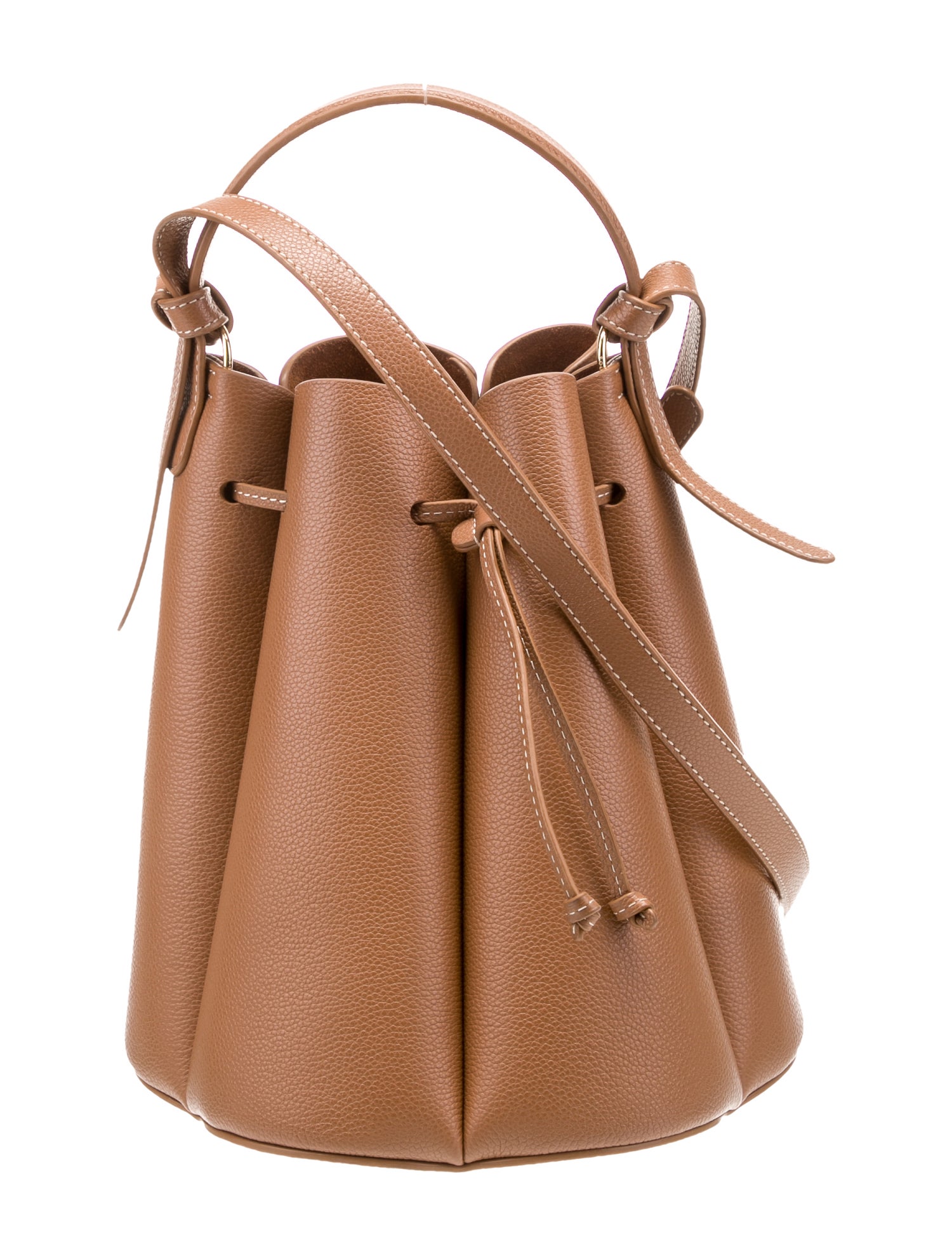 Polène Leather Bucket Bag