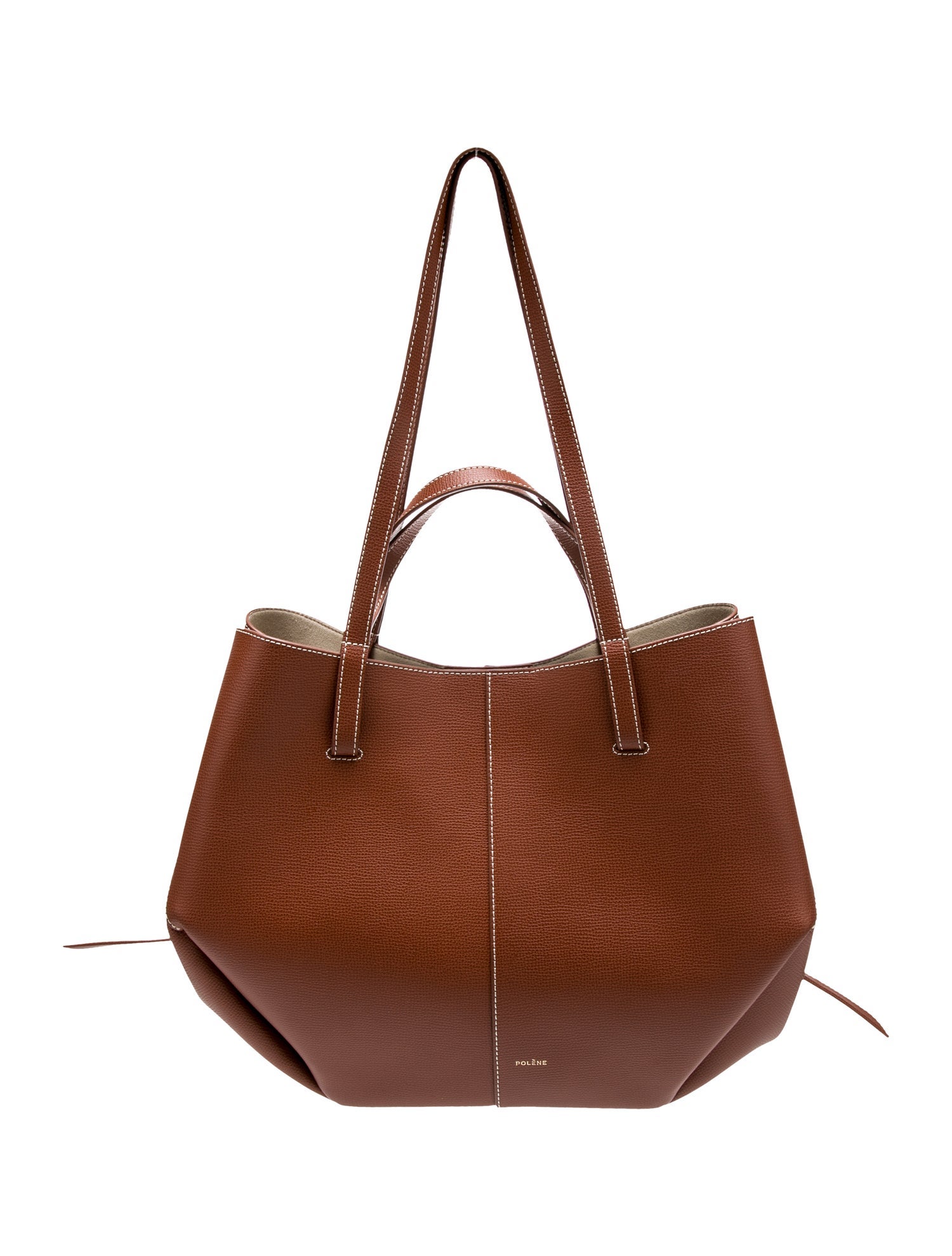 Polène Leather Tote