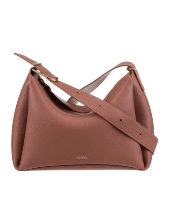 Polène Leather Shoulder Bag
