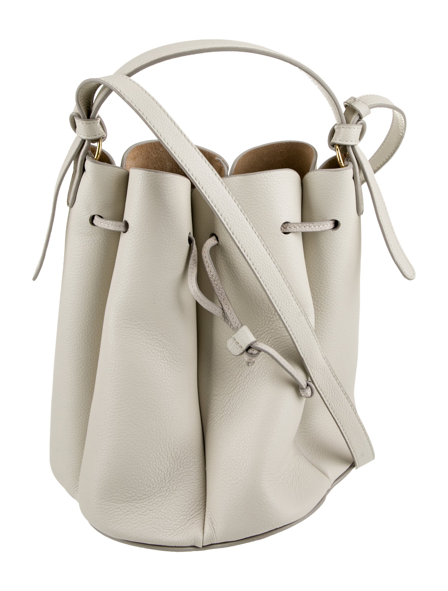 Polène Leather Bucket Bag