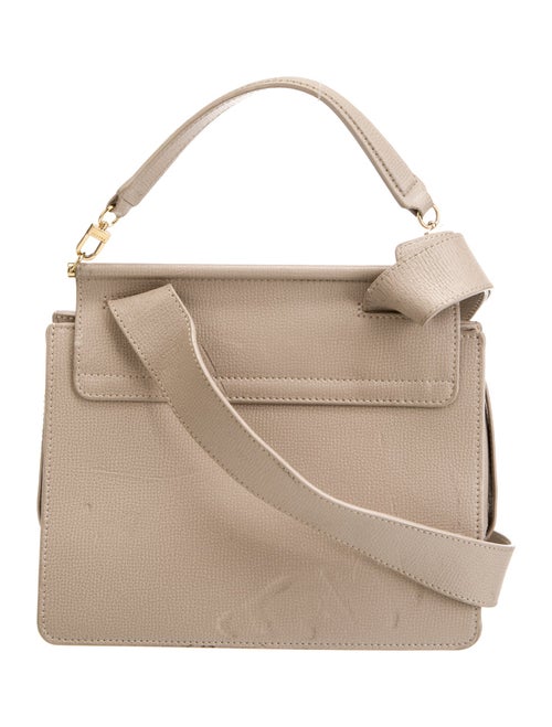 Polène Leather Top Handle Bag