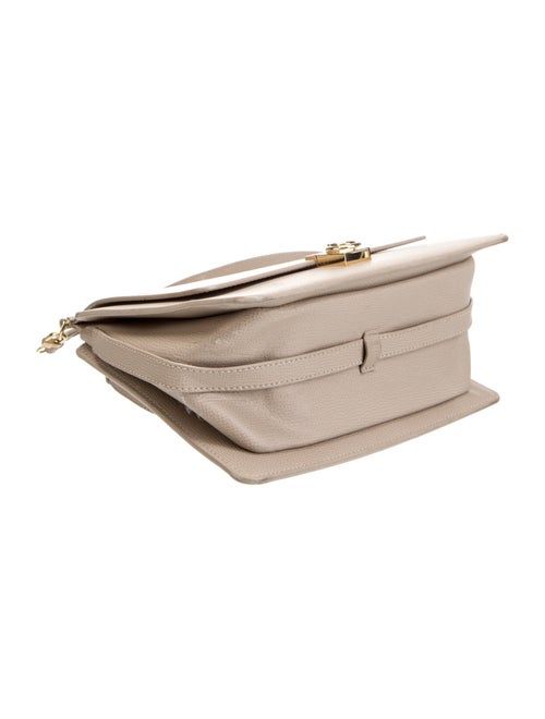 Polène Leather Top Handle Bag