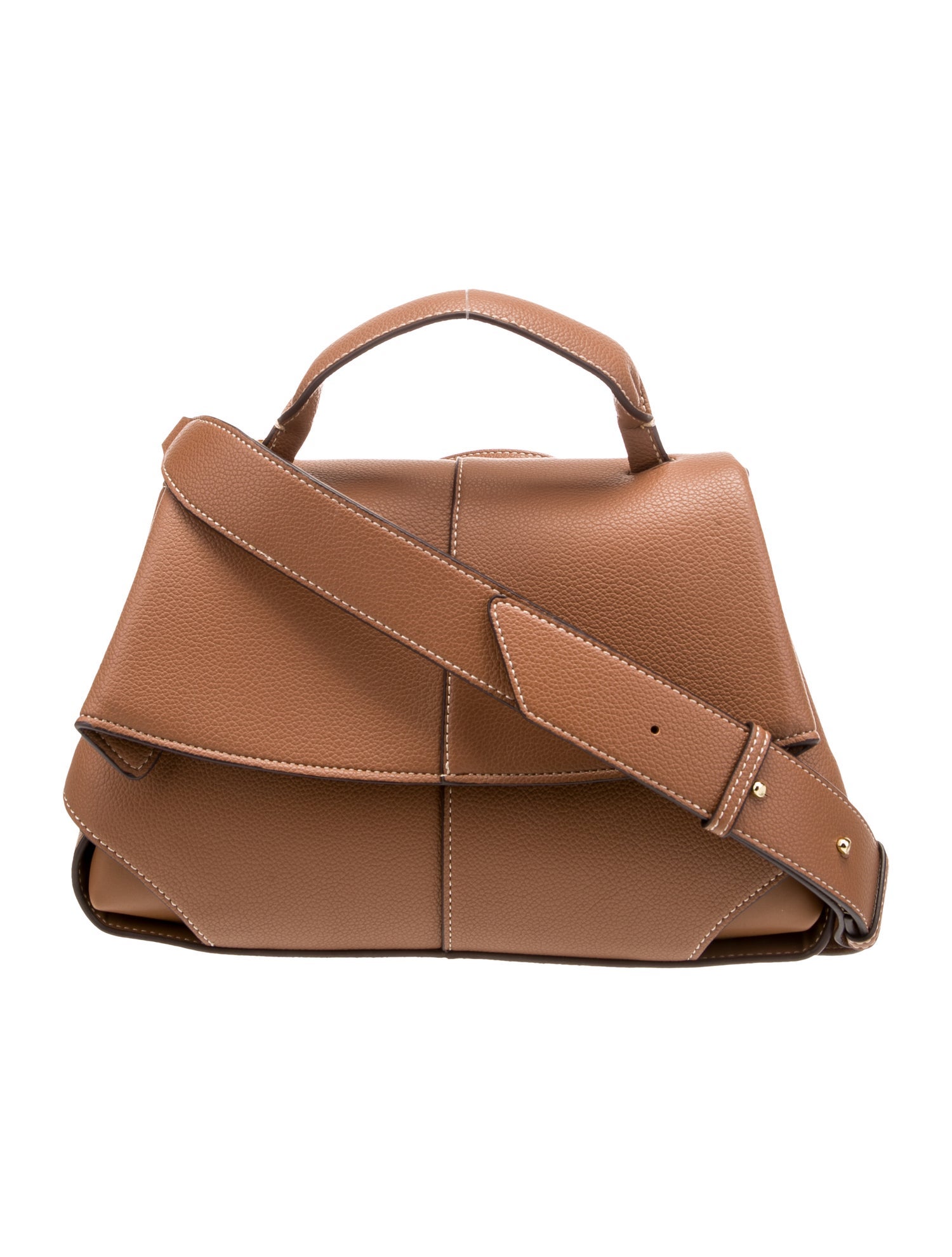 Gabriela Hearst Ella Leather Bag - Neutrals Handle Bags