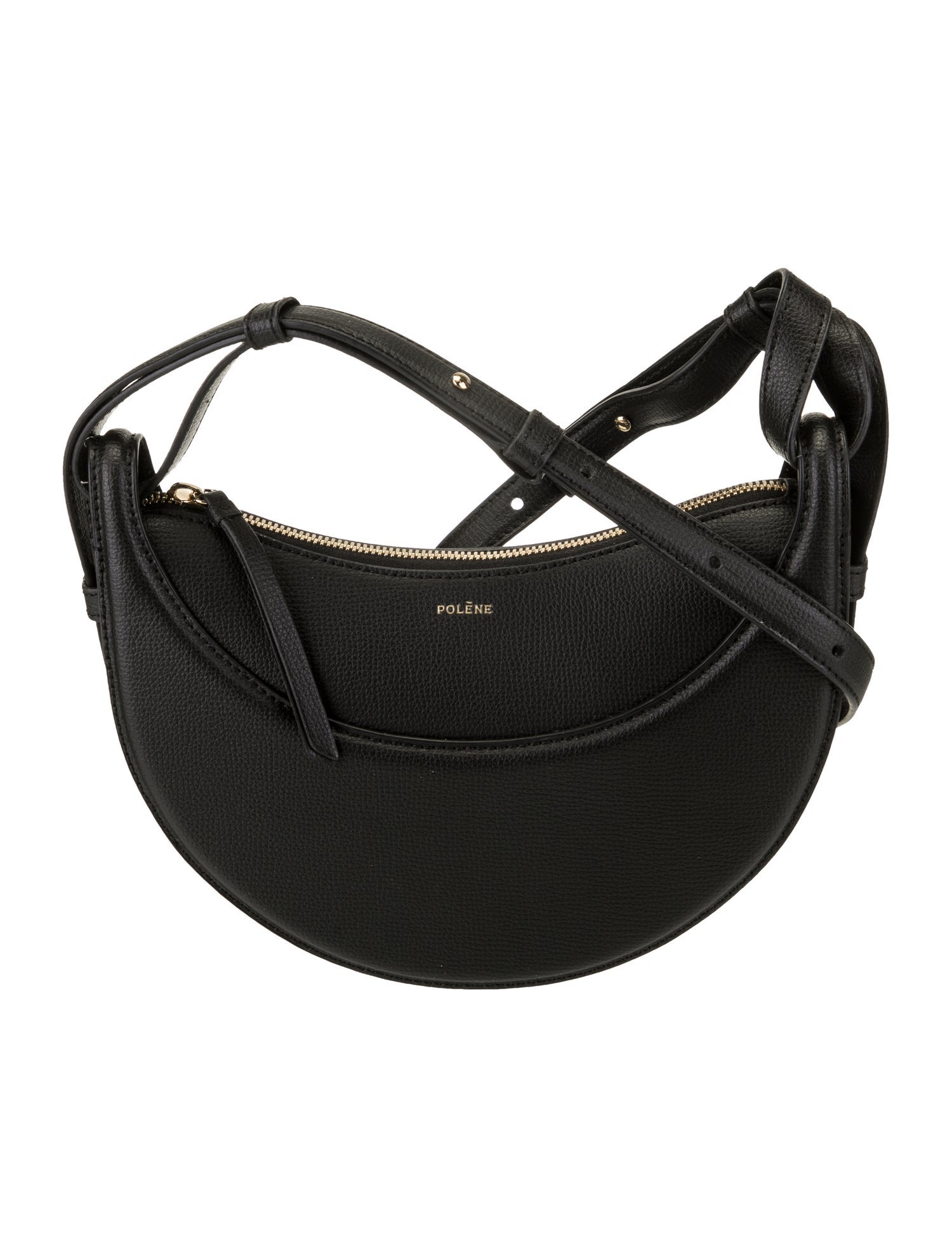 Polène Leather Shoulder Bag