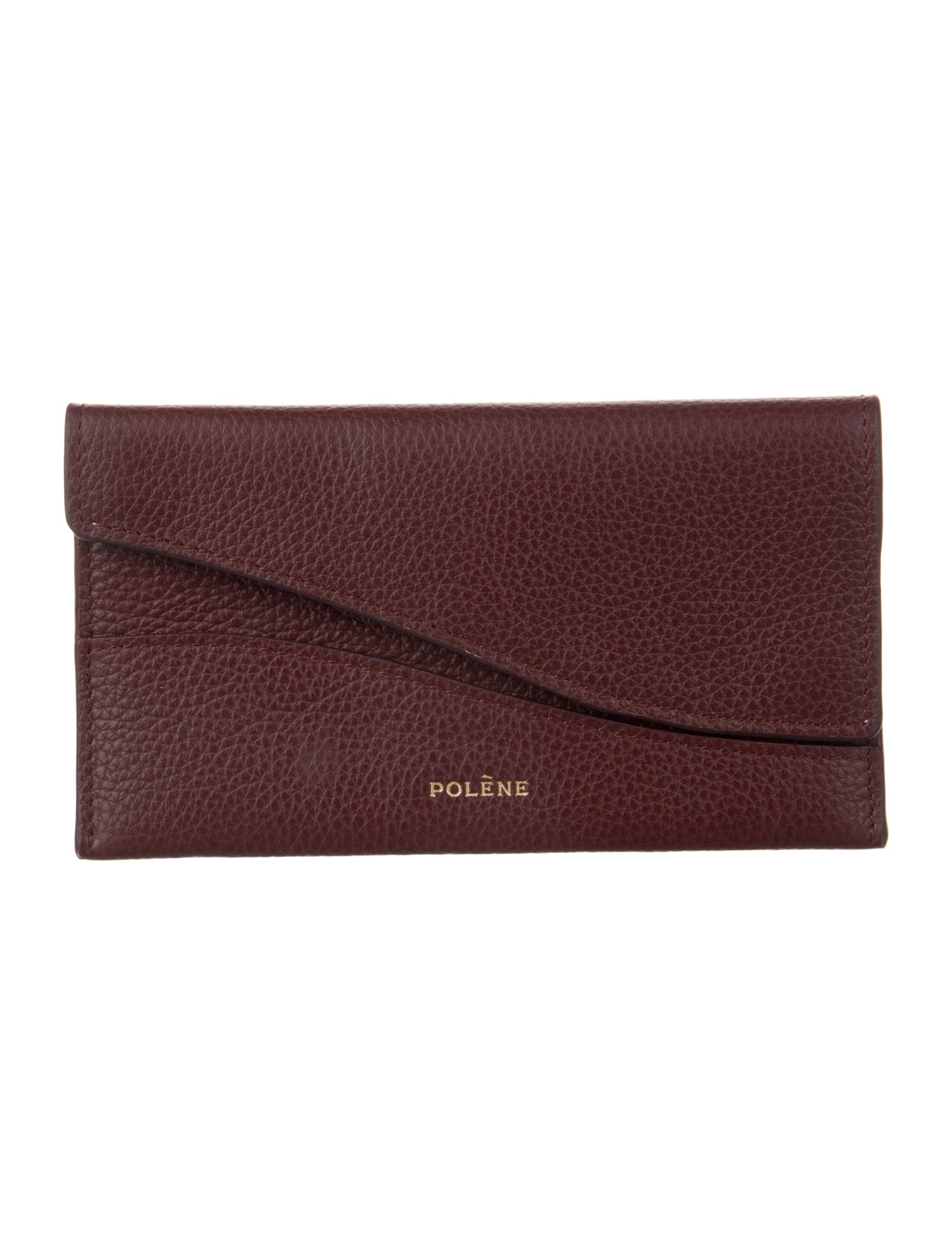Polène Leather Wristlet