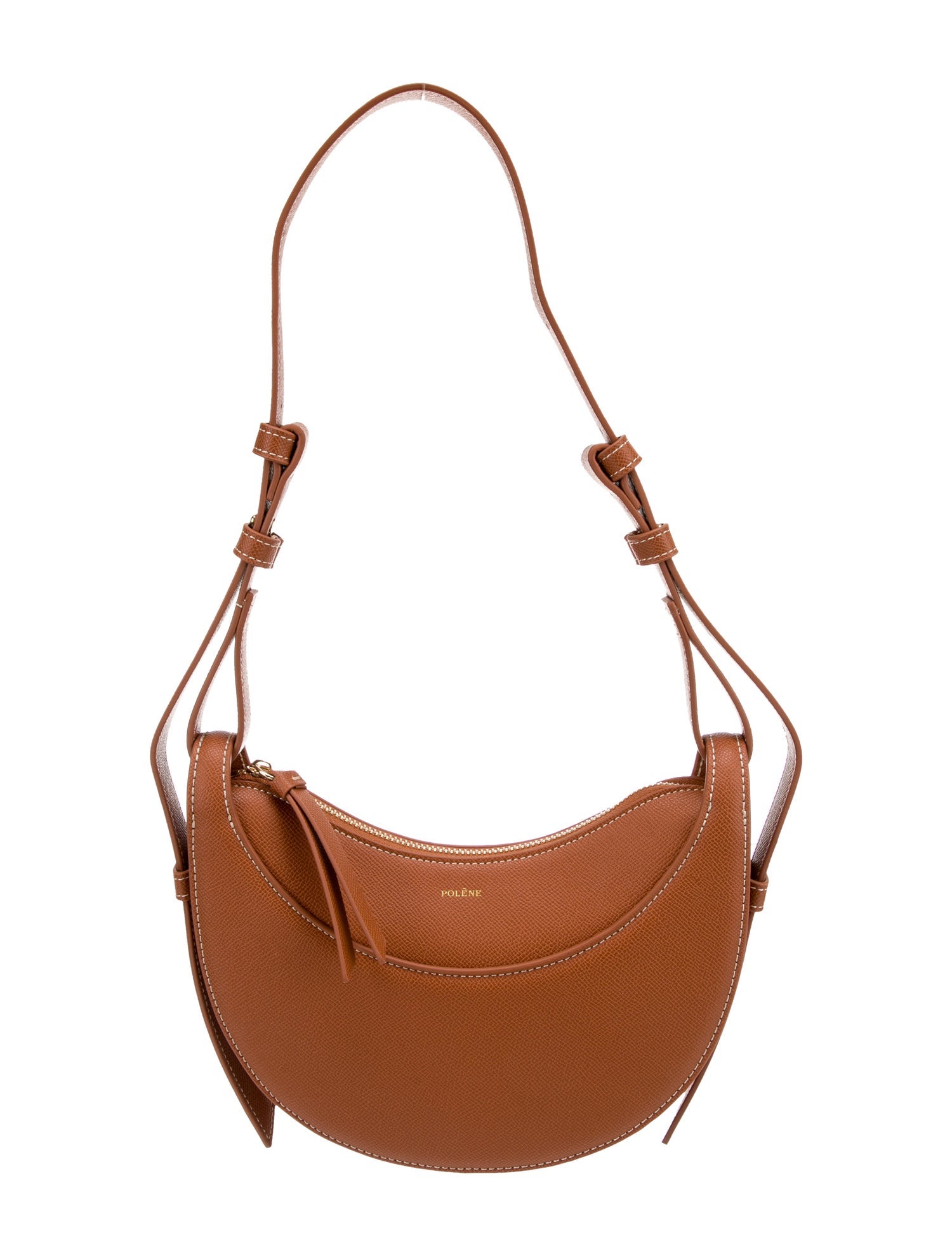 Polène Leather Shoulder Bag