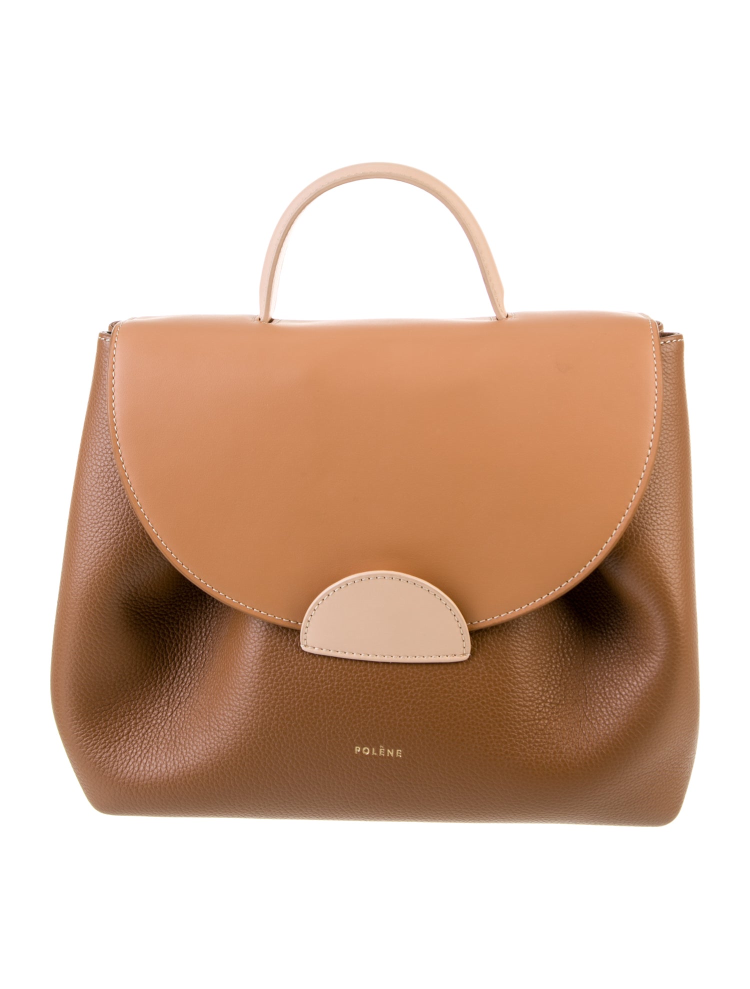 Polène Leather Backpack