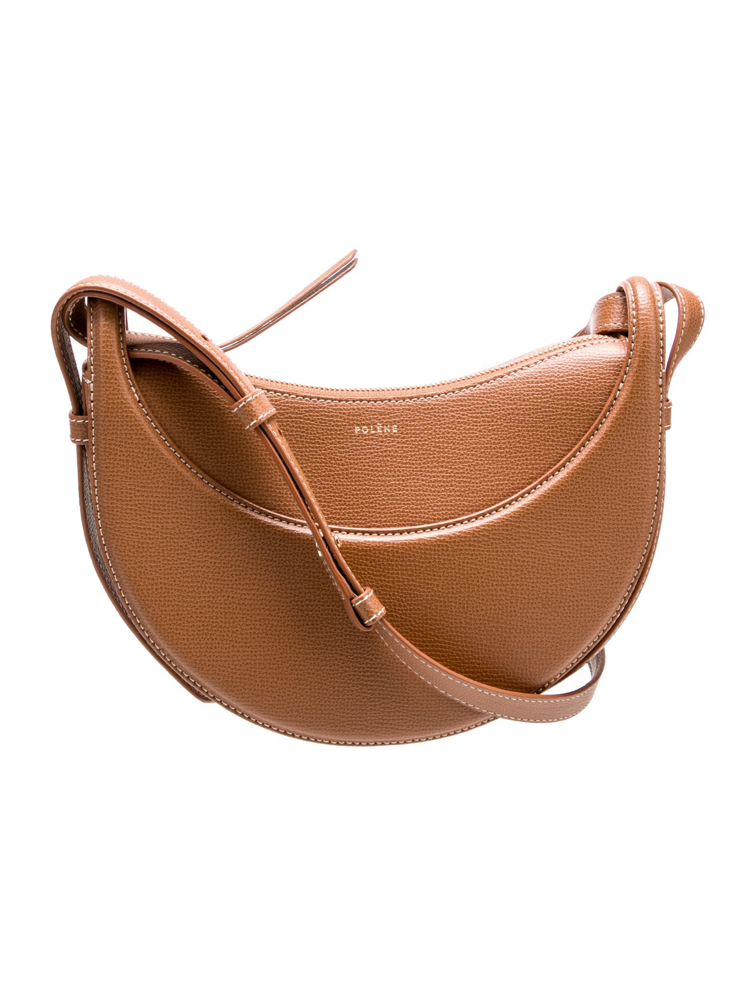 Polène Leather Crossbody Bag