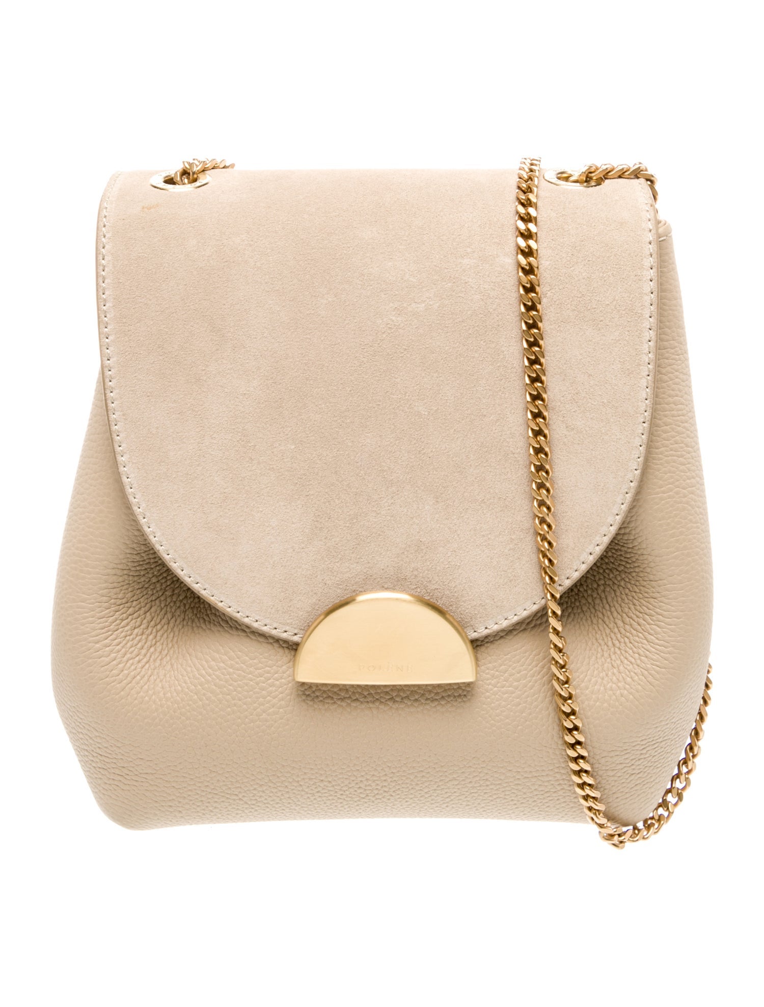 Polène Leather Crossbody Bag