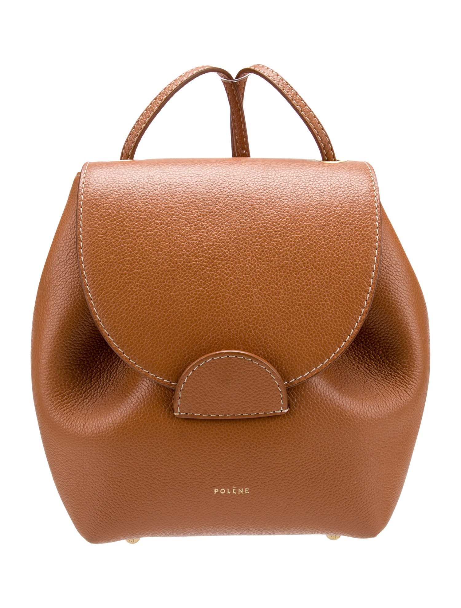 Polène Leather Backpack