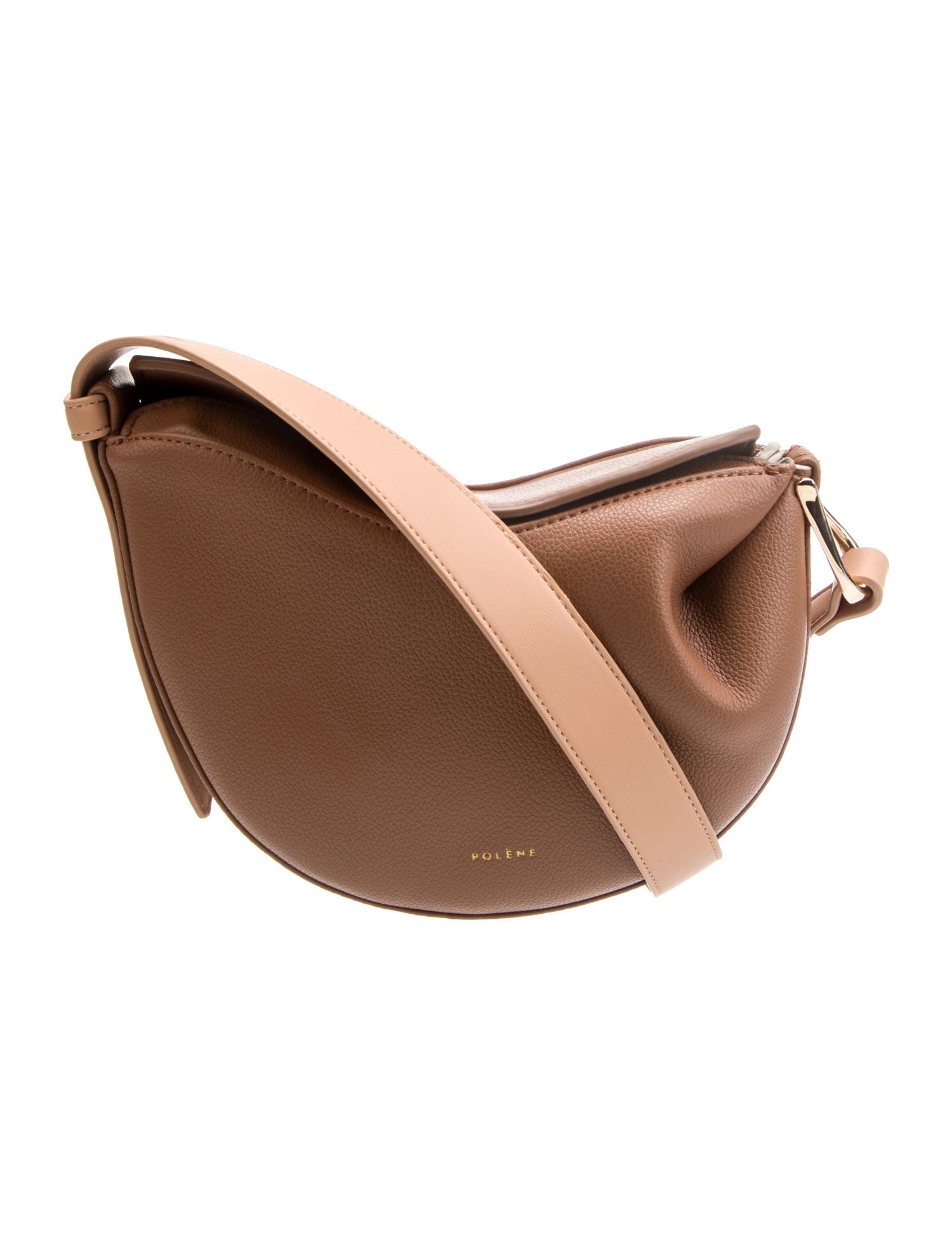 Polène Leather Crossbody Bag
