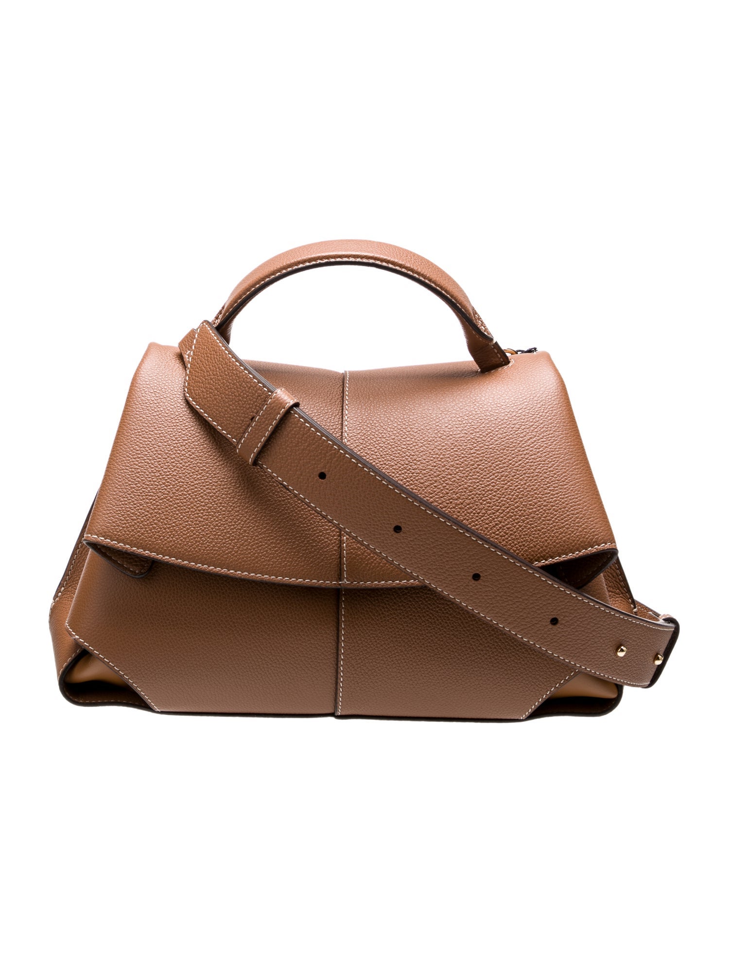 Polène Leather Top Handle Bag w/ Tags