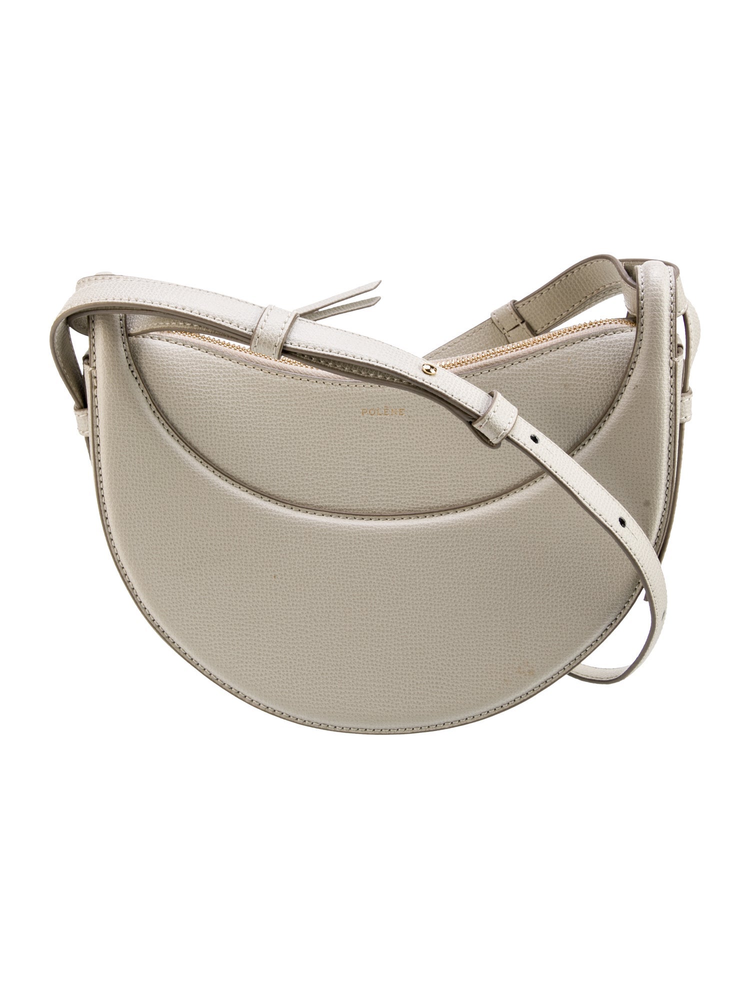 Polène Leather Shoulder Bag