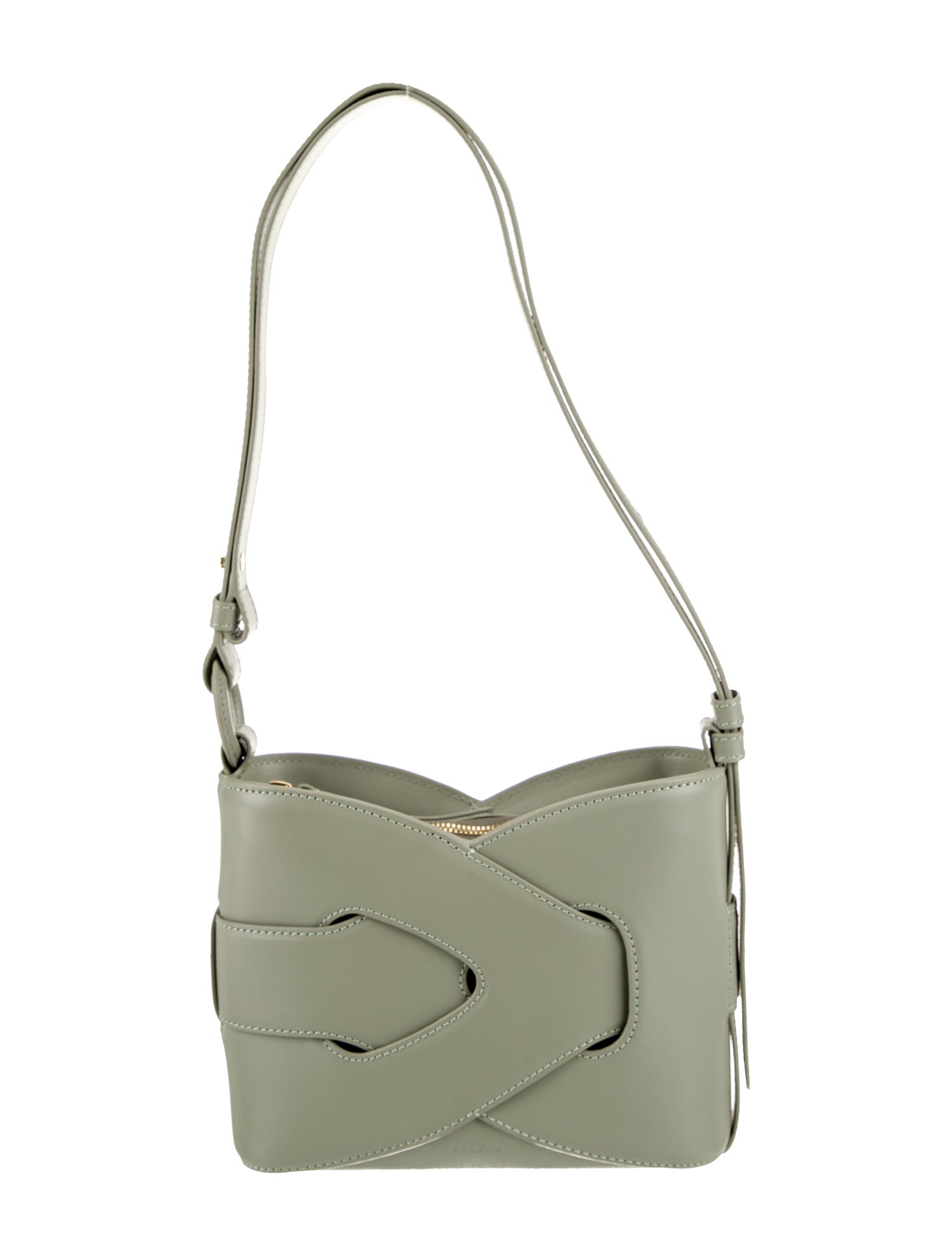 Polène Leather Shoulder Bag