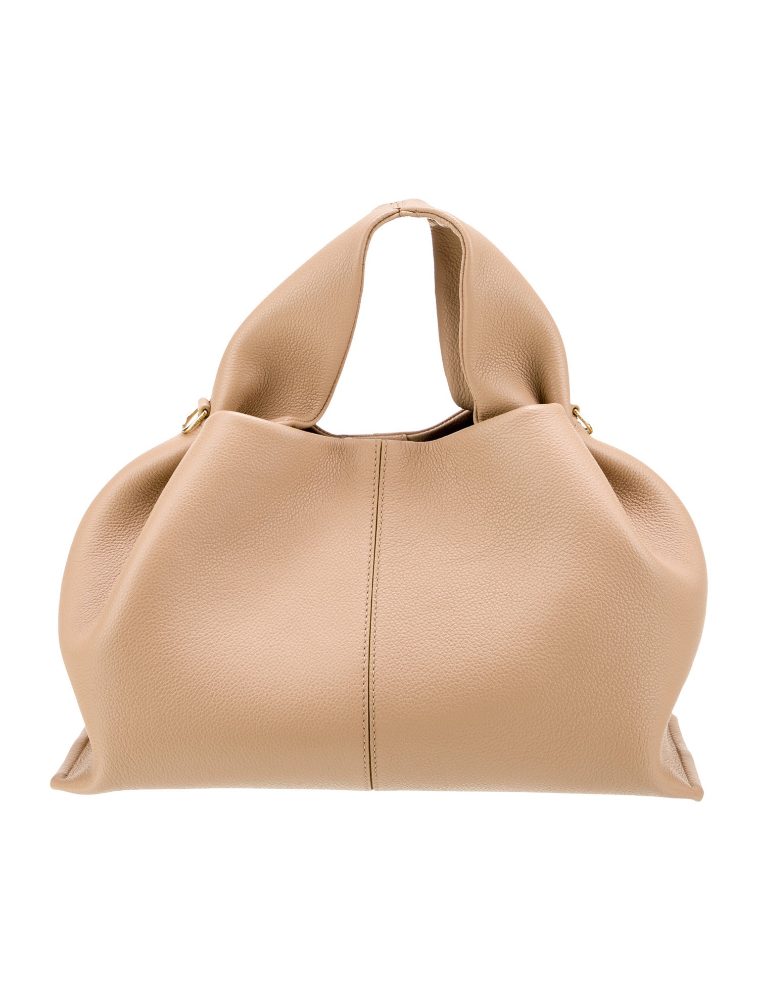 Polène Leather Top Handle Bag