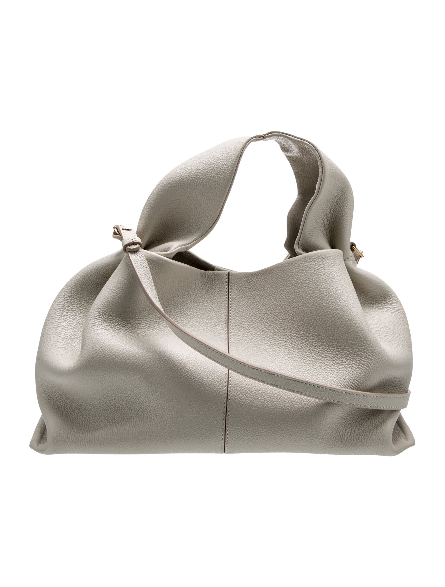 Polène Leather Top Handle Bag