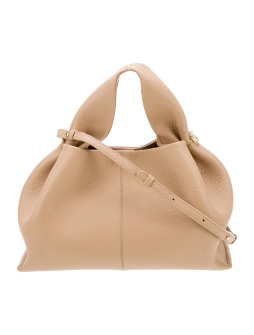 Polène Leather Top Handle Bag