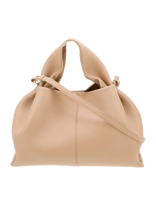 Polène Leather Top Handle Bag