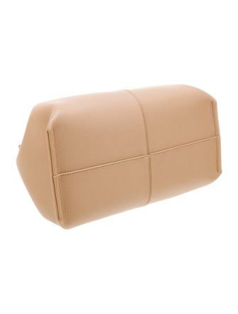 Polène Leather Top Handle Bag