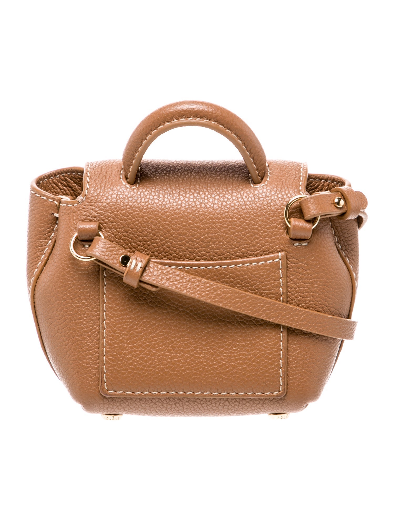 Polène Leather Crossbody Bag