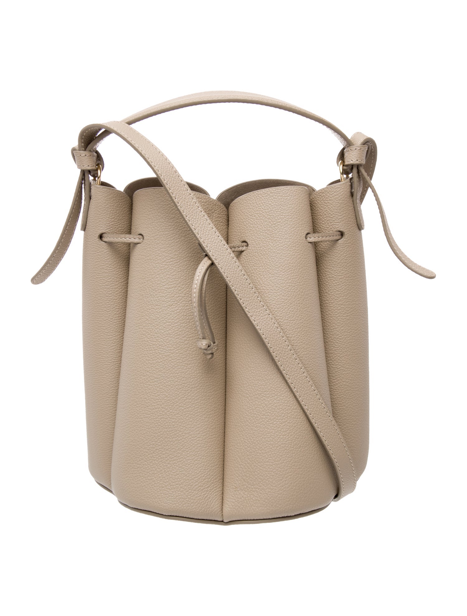 Polène Leather Bucket Bag