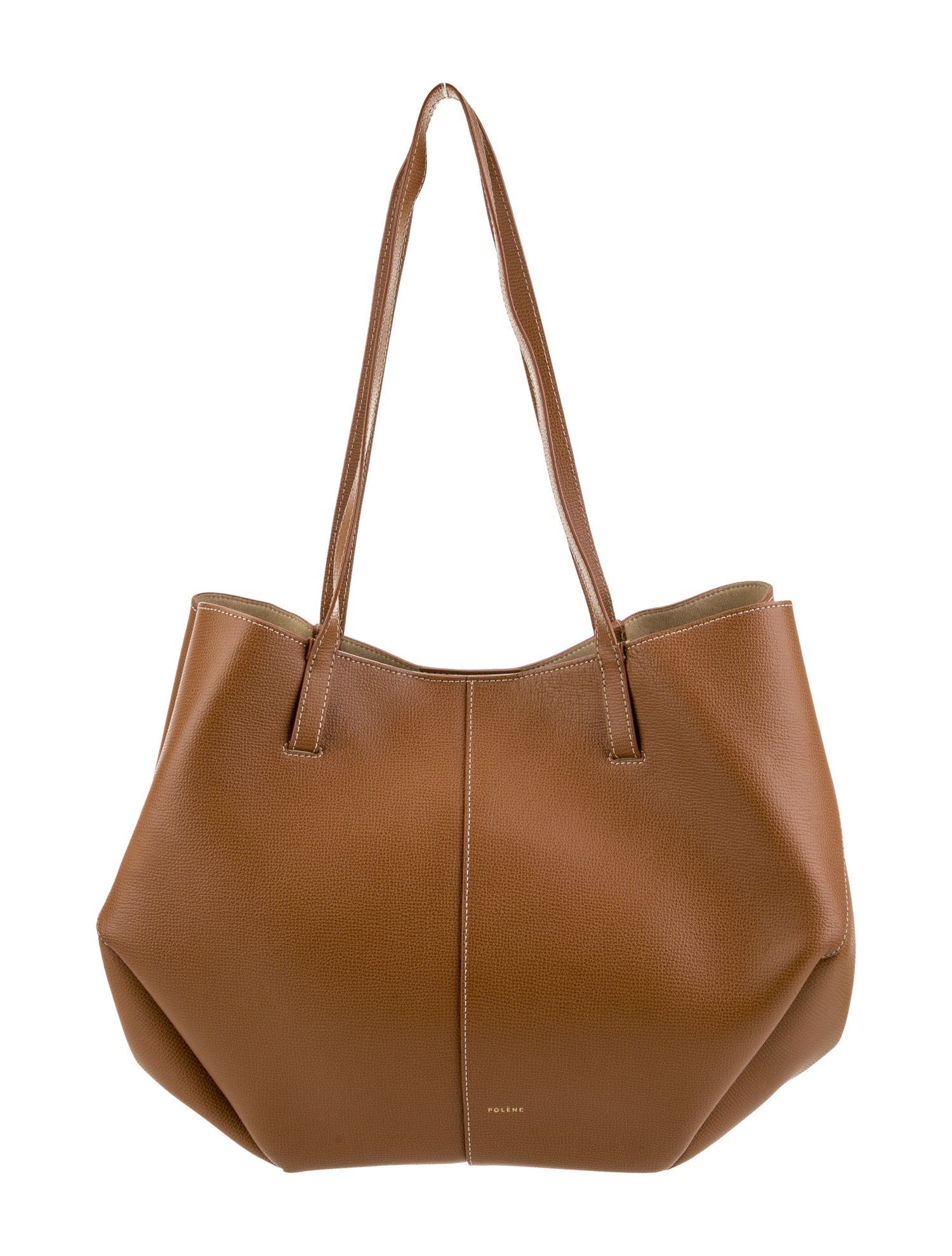 Polène Leather Shoulder Bag