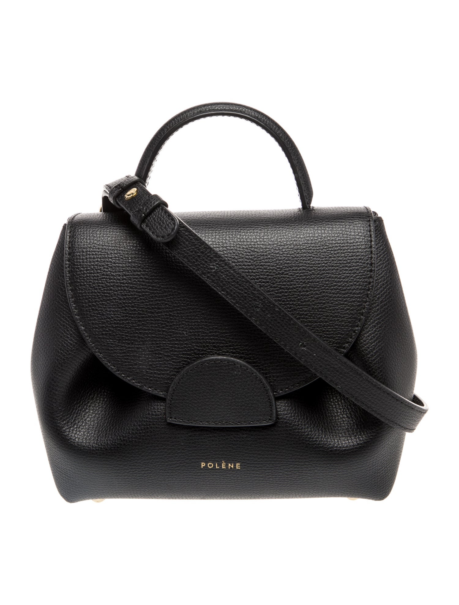 Polène Leather Crossbody Bag