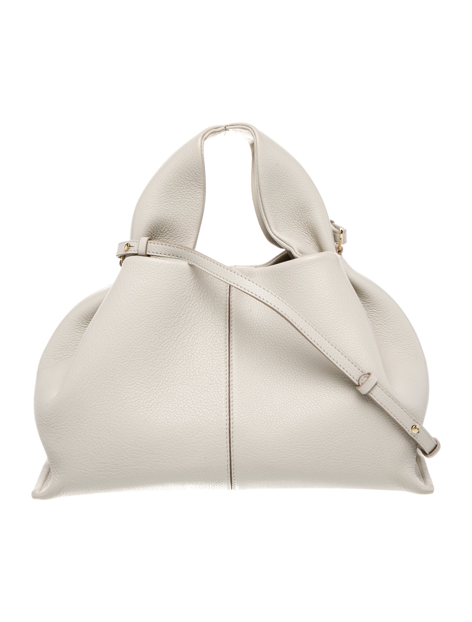 Polène Leather Shoulder Bag