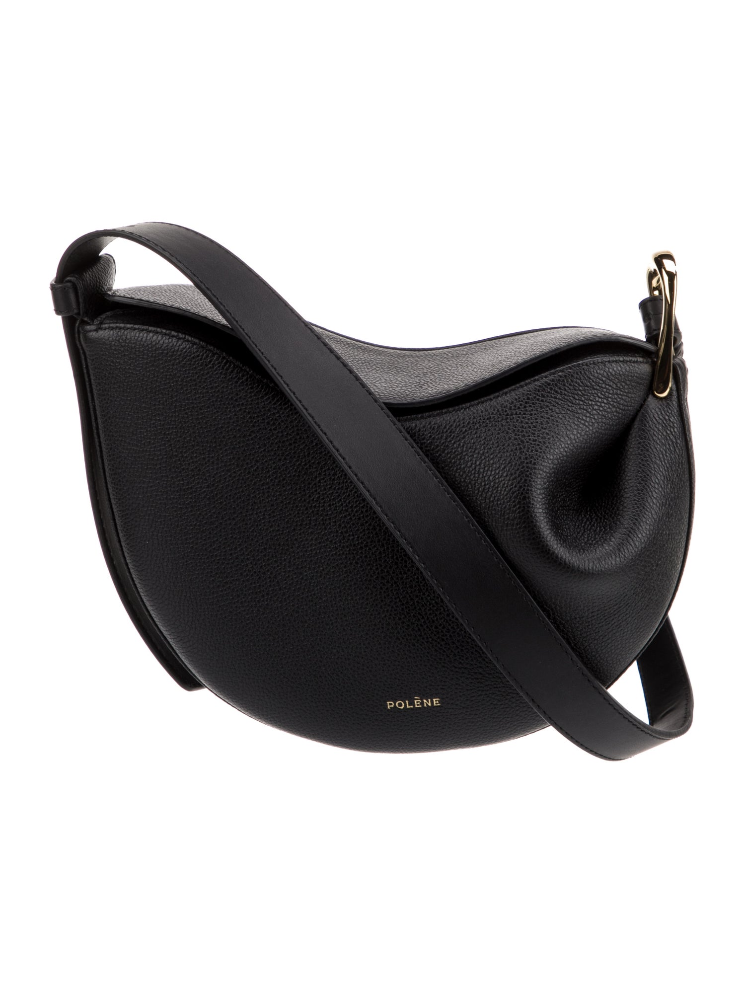 Polène Leather Crossbody Bag