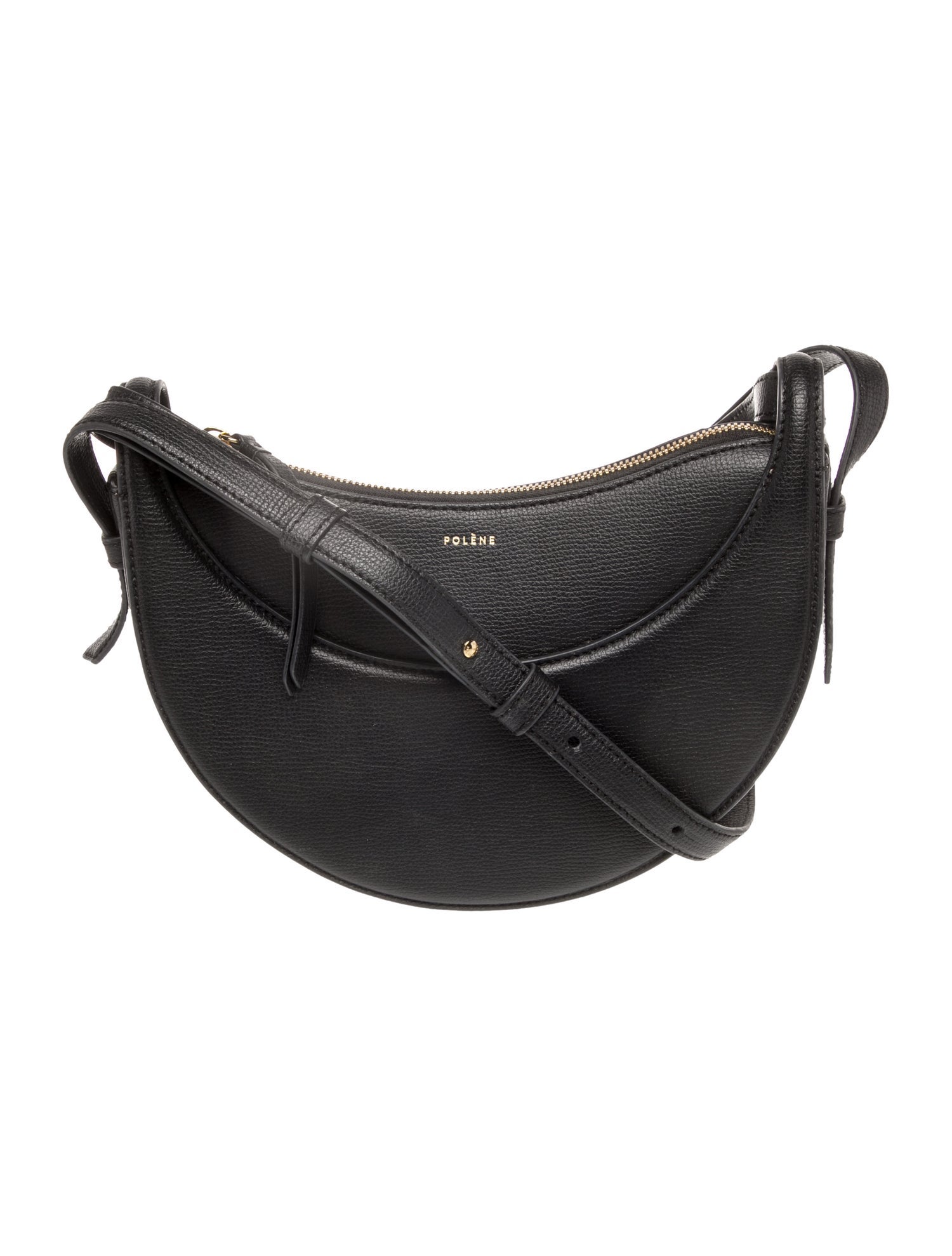 Polène Leather Messenger Bag