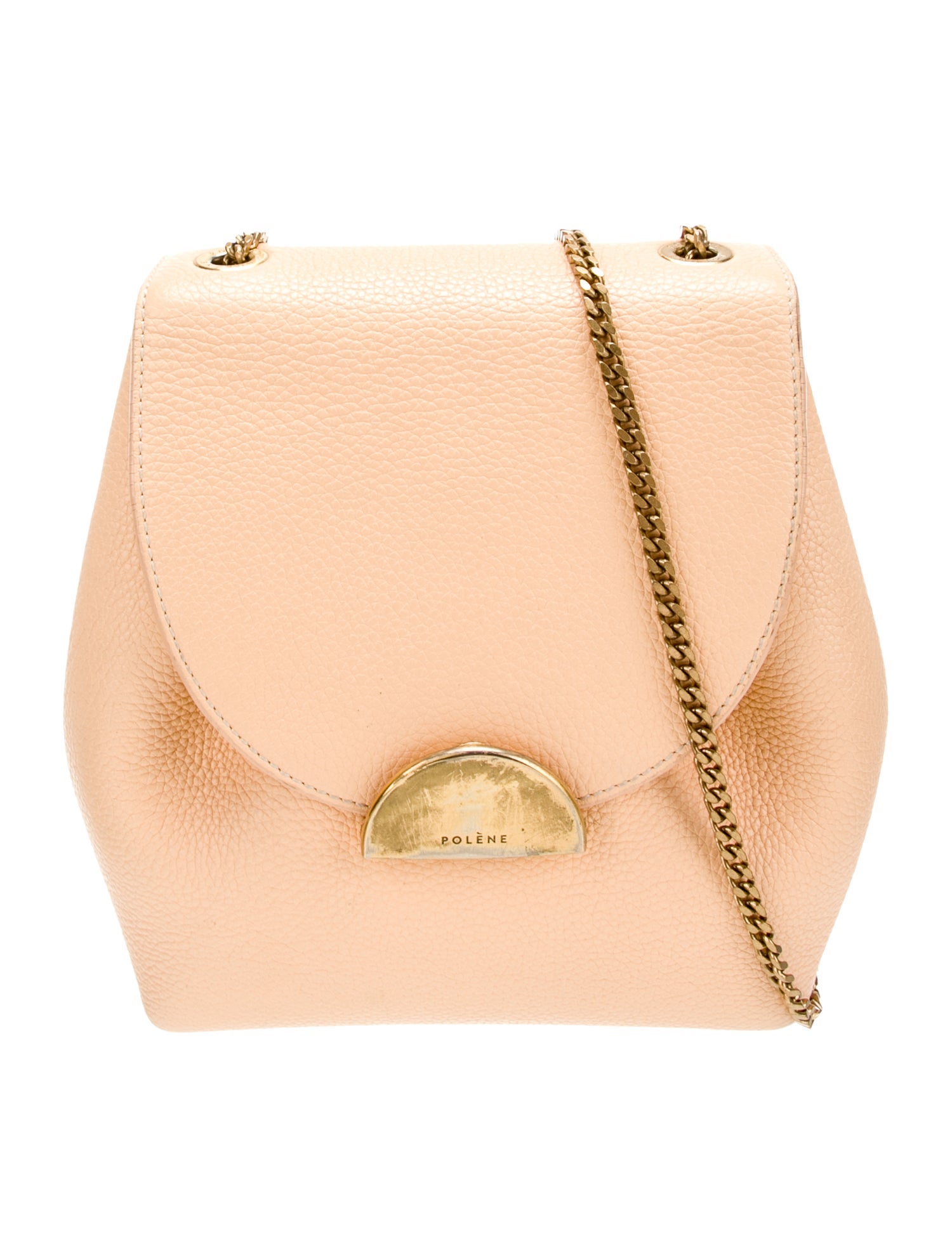 Polène Leather Crossbody Bag