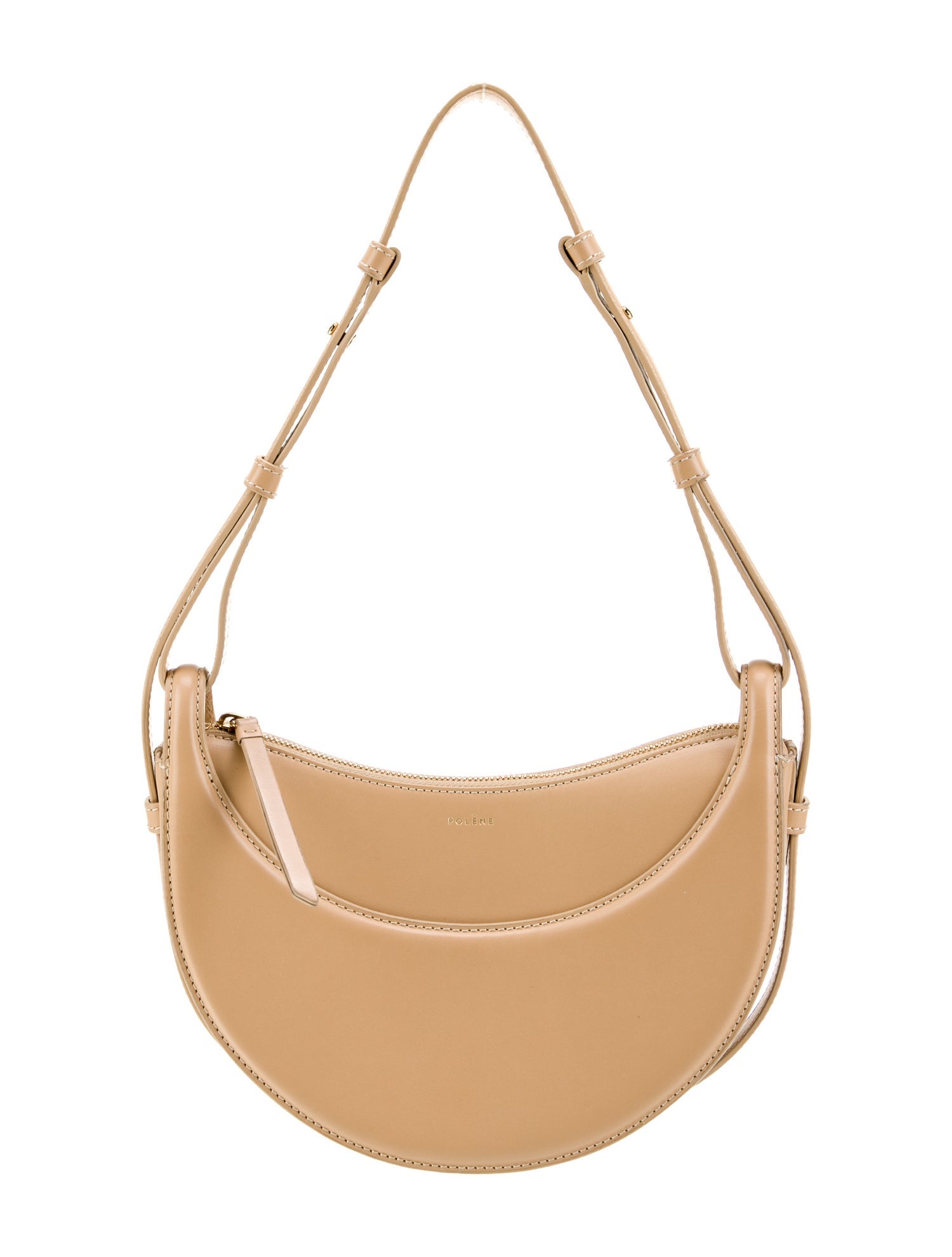 Polène Leather Shoulder Bag