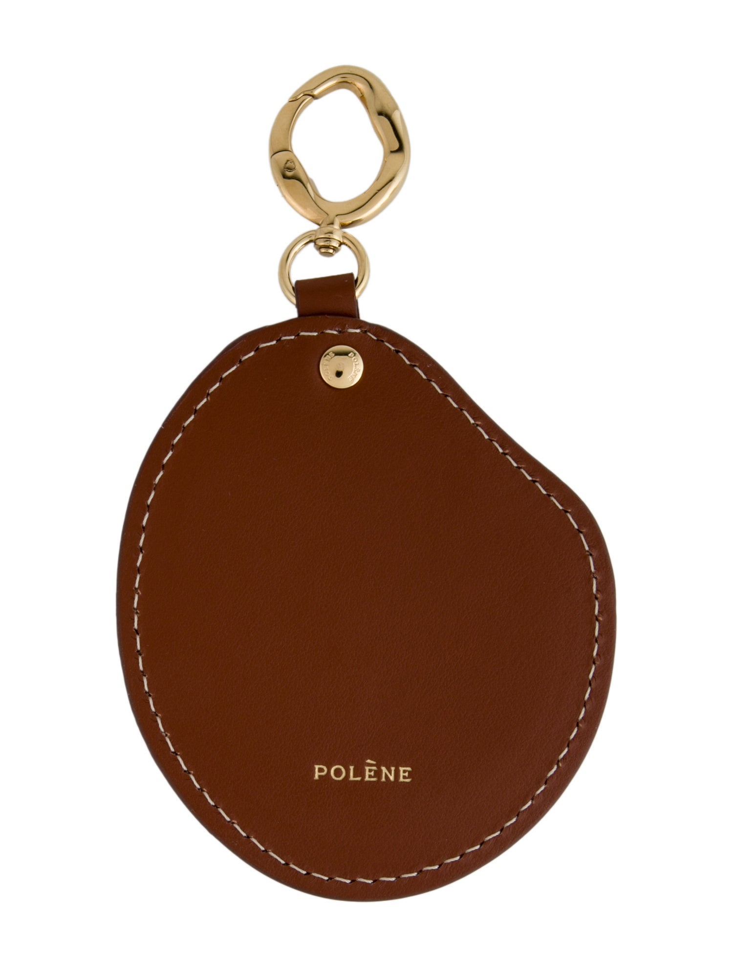 Polène womens Leather Keychain w/ Tags