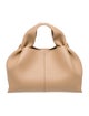 Polène Leather Top Handle Bag