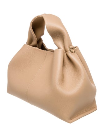 Polène Leather Top Handle Bag