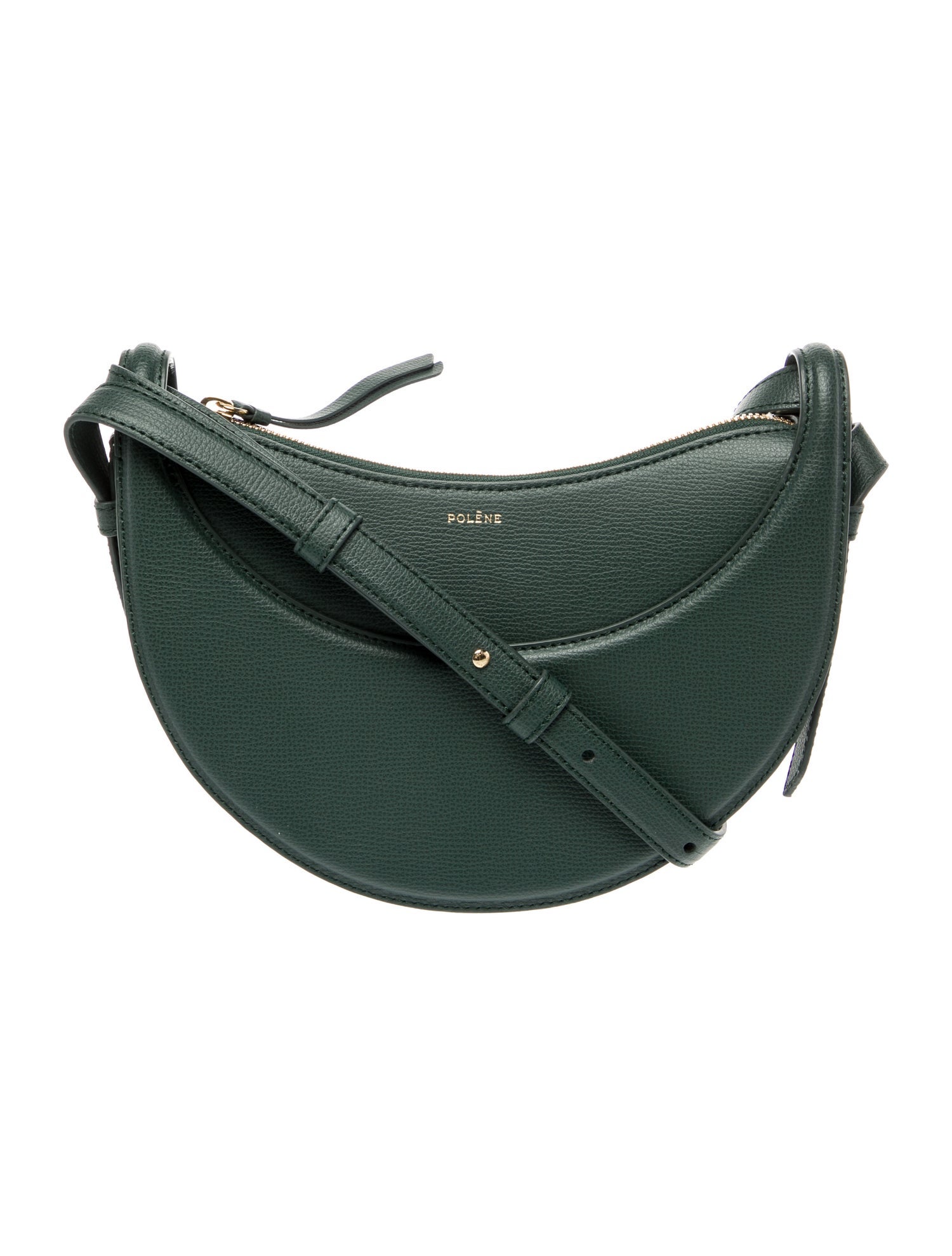 Polène Leather Messenger Bag