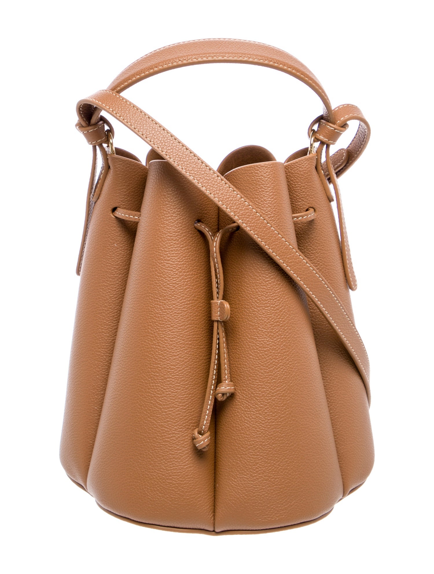 Polène Leather Bucket Bag